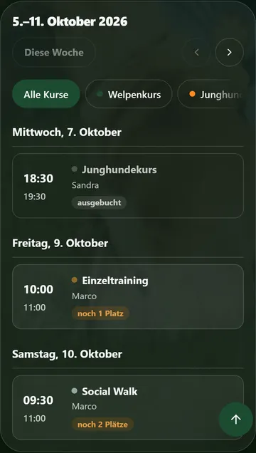 Lo stesso calendario sullo smartphone